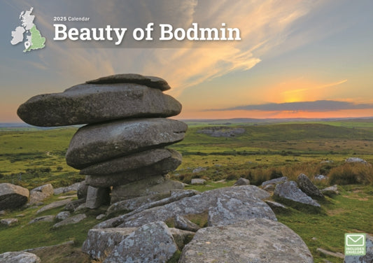 Beauty of Bodmin A4 Calendar 2025-9781529841848