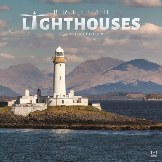 British Lighthouses Square Wall Calendar 2025-9781529841961