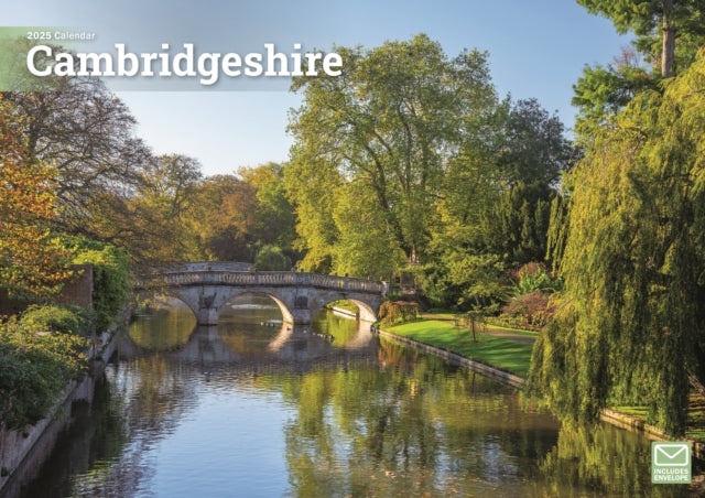 Cambridgeshire A4 Calendar 2025-9781529842005