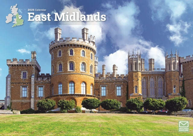 East Midlands A4 Calendar 2025-9781529842135