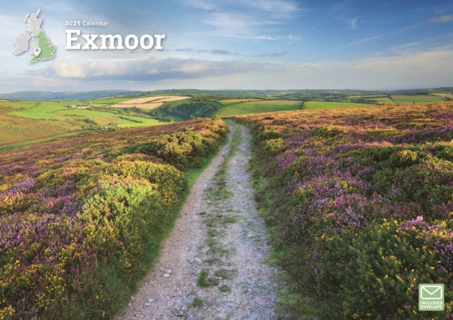 Exmoor A4 Calendar 2025-9781529842210