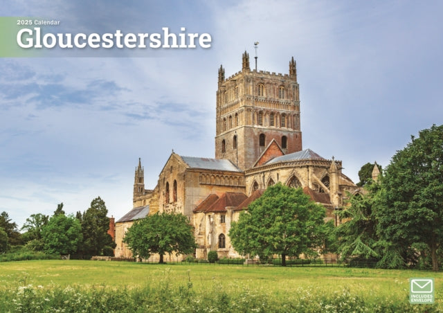 Gloucestershire A4 Calendar 2025-9781529842227