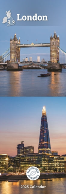 London Slim Calendar 2025-9781529842388