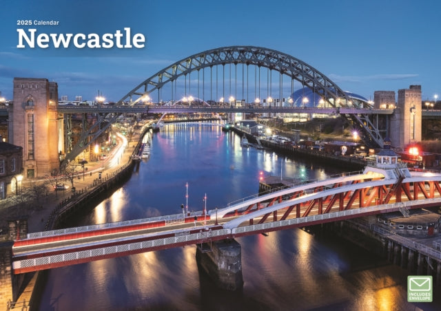 Newcastle A4 Calendar 2025-9781529842401