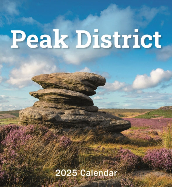 Peak District Mini Easel Desk Calendar 2025-9781529842562