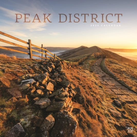 Peak District Square Wall Calendar 2025-9781529842586