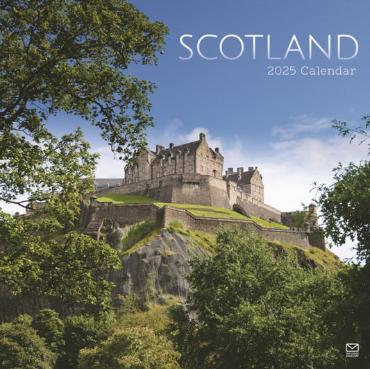 Scotland Square Wall Calendar 2025-9781529842654