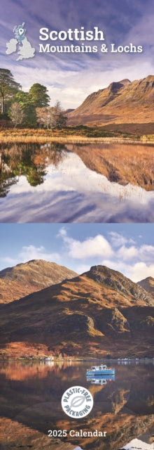 Scottish Mountains & Lochs Slim Calendar 2025-9781529842678