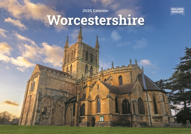 Worcestershire A5 Calendar 2025-9781529842869