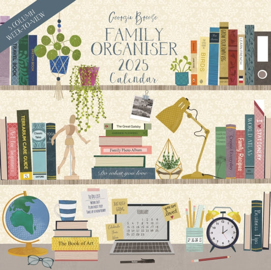 Georgia Breeze Week-to-View Planner Wall Calendar 2025-9781529842906