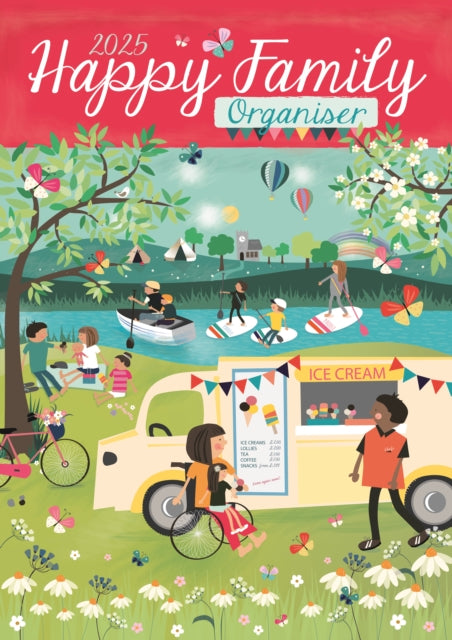 Happy Family Planner A3 Calendar 2025-9781529842920