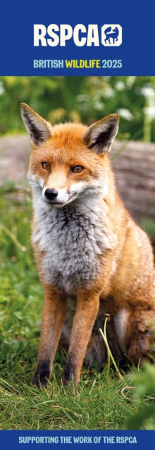 RSPCA British Wildlife Slim Calendar 2025-9781529843088