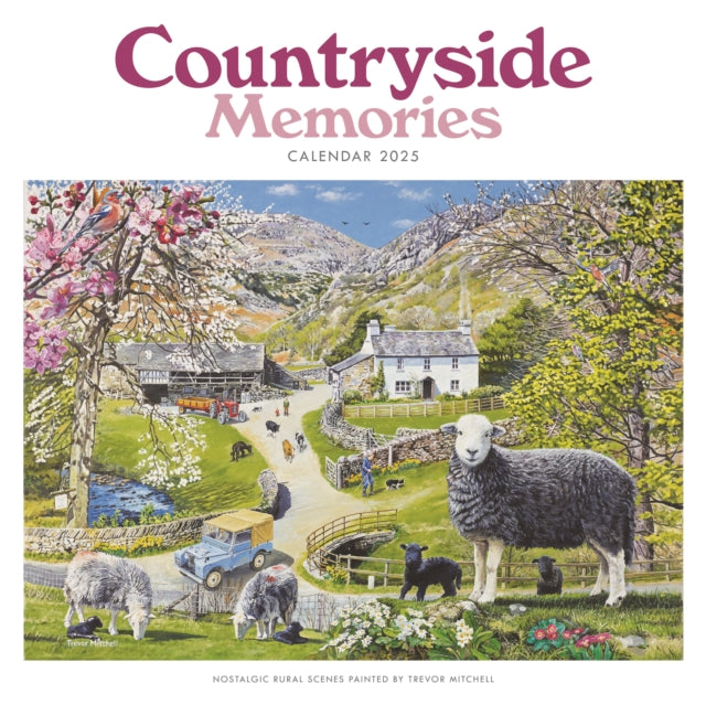 Countryside Memories, Trevor Mitchell Wiro Wall Calendar 2025-9781529843101