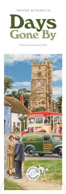Days Gone By, Nostalgia by Trevor Mitchell Slim Calendar 2025-9781529843118