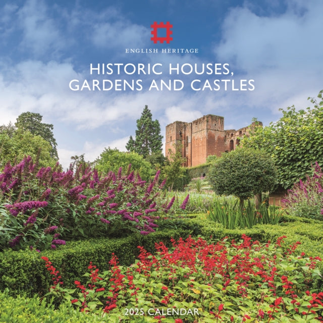 English Heritage Historic House, Gardens & Castles Square Wall Calendar 2025-9781529843132