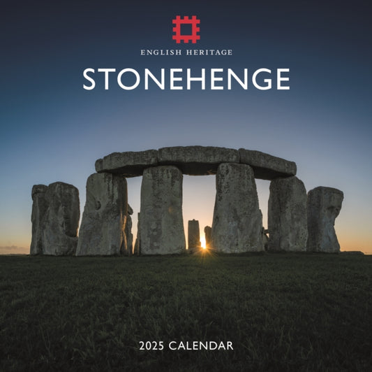 English Heritage, Stonehenge Square Mini Calendar 2025-9781529843156