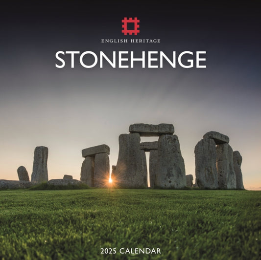English Heritage Stonehenge Square Wall Calendar 2025-9781529843163