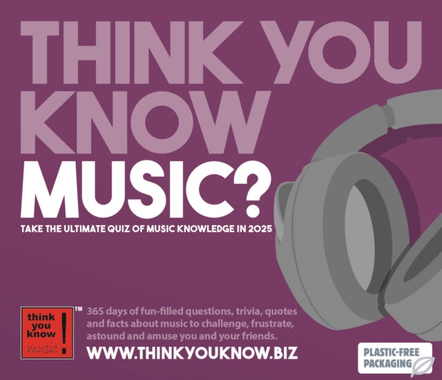 Think You Know Music Box Calendar 2025-9781529844221
