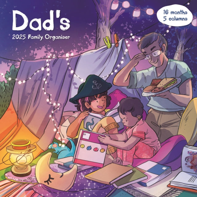 Dad's Family Organiser Planner Wall Calendar 2025-9781529845051