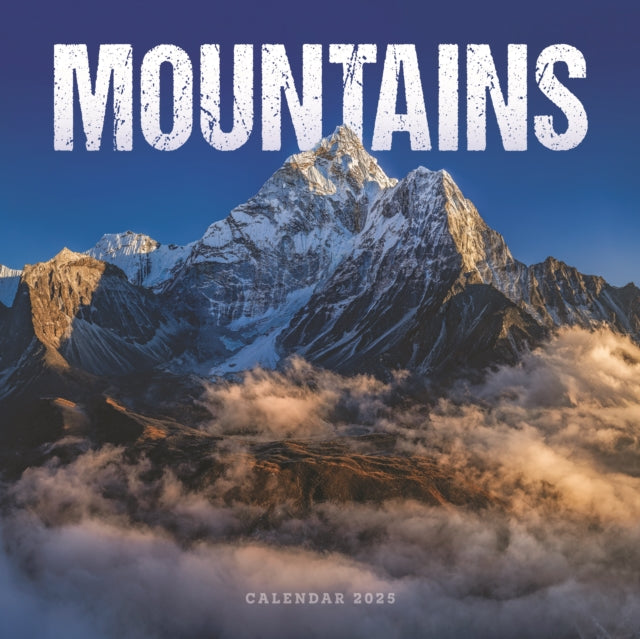 Mountains Square Wall Calendar 2025-9781529845150