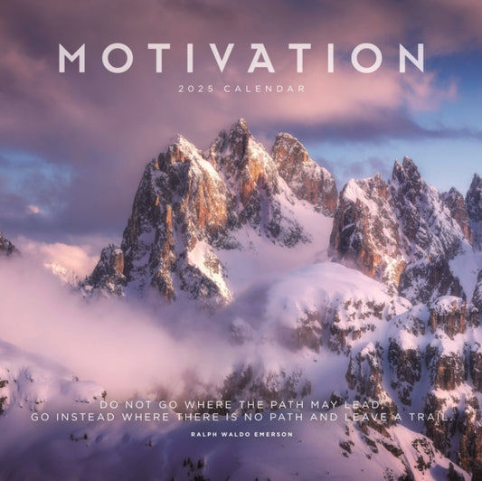 Motivation Square Wall Calendar 2025-9781529845211