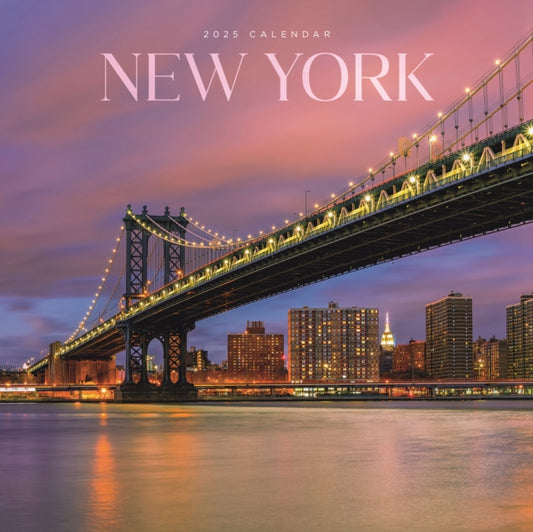 New York Square Wall Calendar 2025-9781529845228
