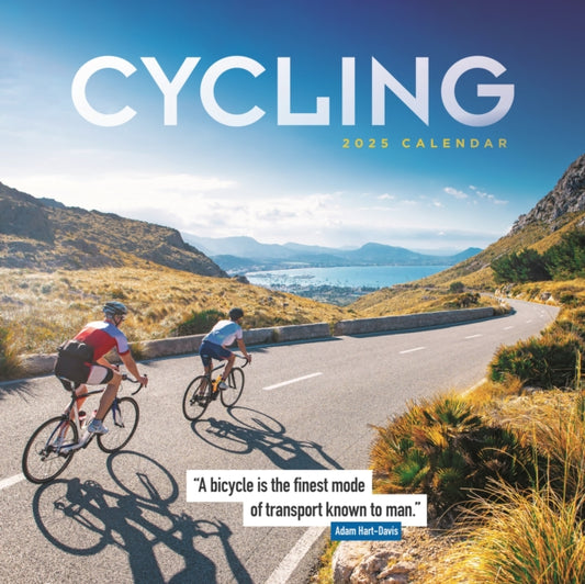 Cycling Square Wall Calendar 2025-9781529845303