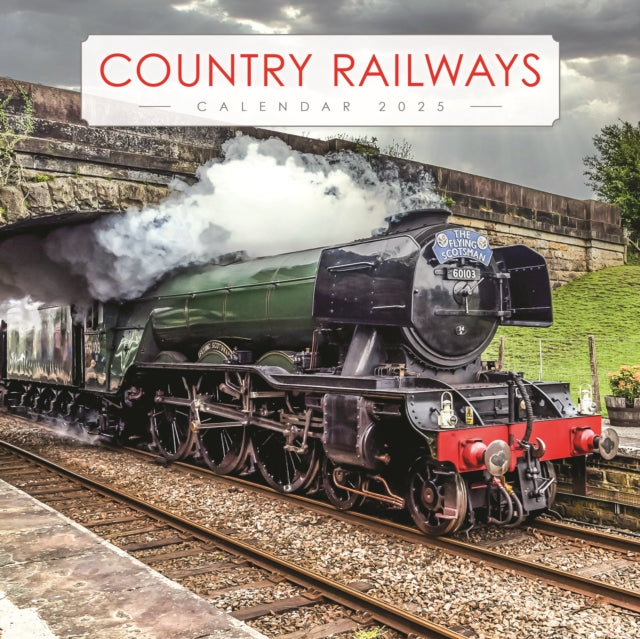 Country Railways Wiro Wall Calendar 2025-9781529845419