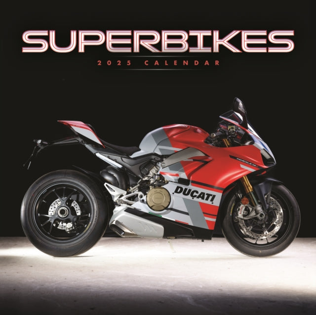 Superbikes Wiro Wall Calendar 2025-9781529845457