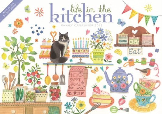 Life in the Kitchen Planner A4 Calendar 2025-9781529846096