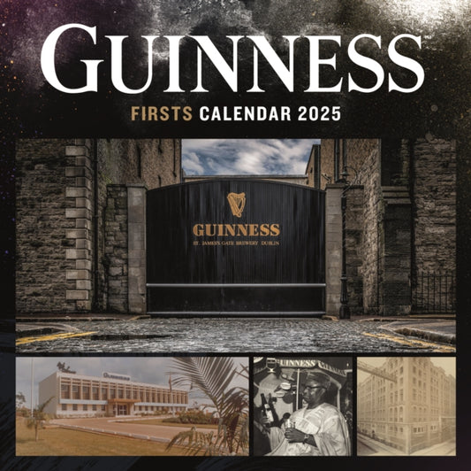 Guinness Firsts Square Wall  Calendar 2025-9781529846324
