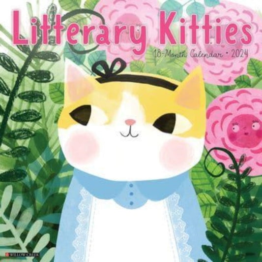 Litterary Kitties 2024 12 X 12 Wall Calendar-9781549236839