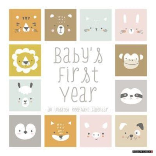 Baby's First Year Undated 12 X 12 Wall Calendar-9781549237645