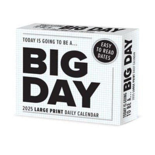 Big Day 2025 6.2 X 5.4 Box Calendar-9781549240676