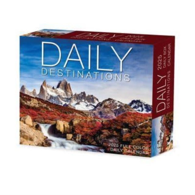 Daily Destinations 2025 6.2 X 5.4 Box Calendar-9781549240782