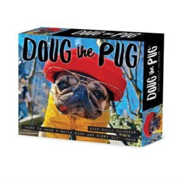 Doug the Pug 2025 6.2 X 5.4 Box Calendar-USA-9781549240829