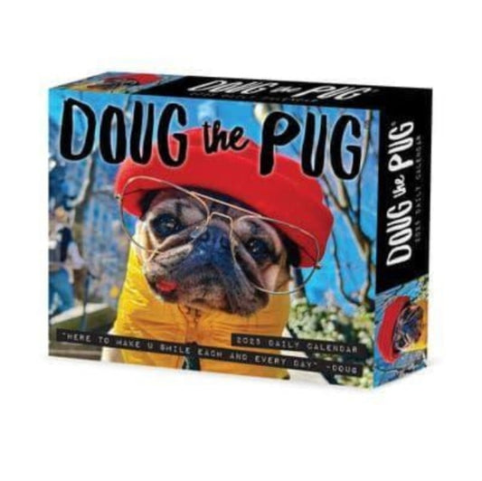 Doug the Pug 2025 6.2 X 5.4 Box Calendar-USA-9781549240829