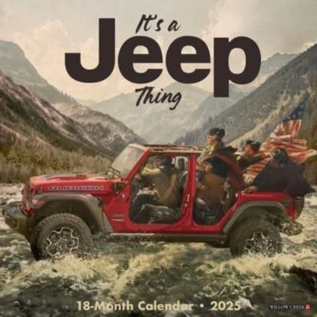 It's a Jeep Thing 2025 12 X 12 Wall Calendar-9781549241543
