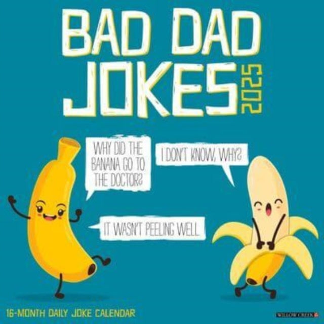 Bad Dad Jokes 2025 12 X 12 Wall Calendar-9781549241567