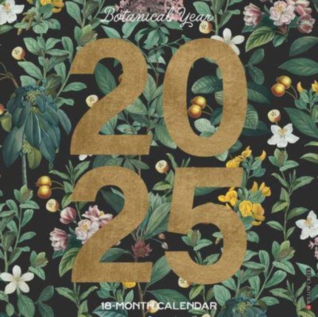 Botanical Year 2025 12 X 12 Wall Calendar-9781549241987