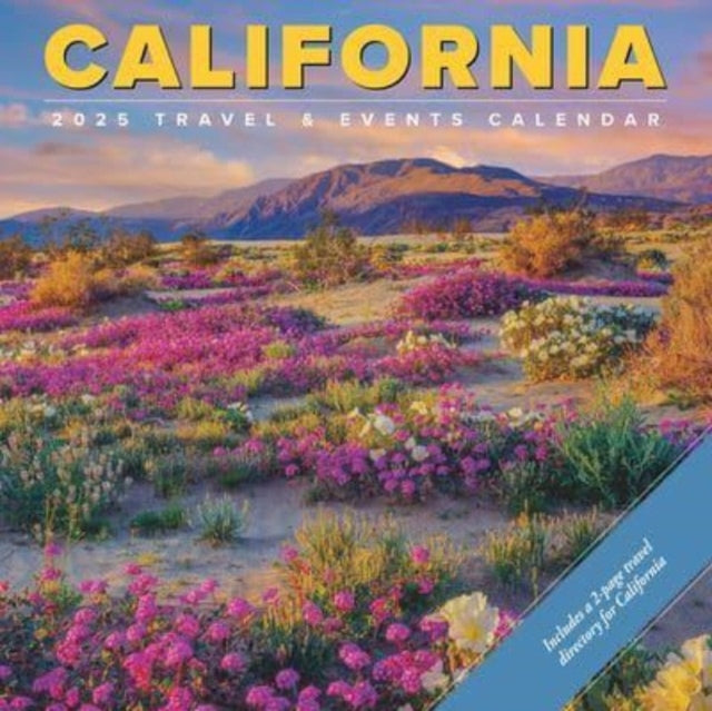 California 2025 12 X 12 Wall Calendar-9781549242106