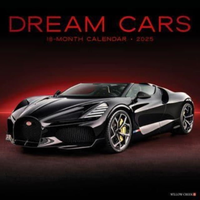 Dream Cars 2025 12 X 12 Wall Calendar (Foil Stamped Cover)-9781549242762