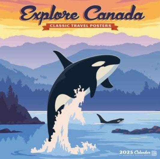 Explore Canada (Adg) 2025 12 X 12 Wall Calendar-9781549242847