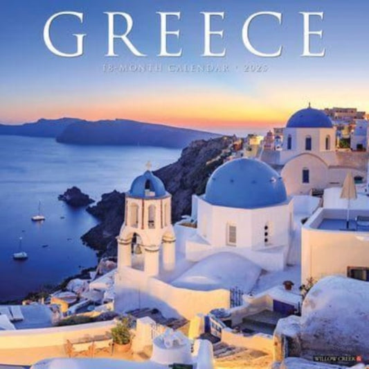 Greece 2025 12 X 12 Wall Calendar-9781549243226