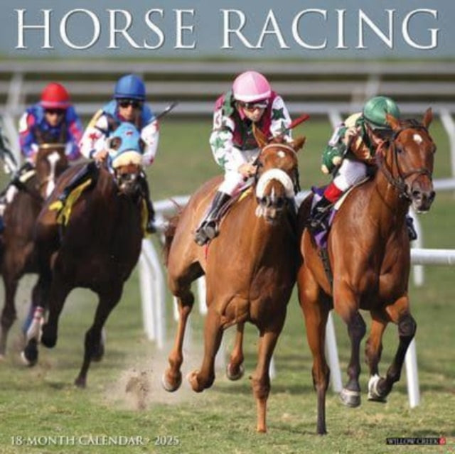 Horse Racing 2025 12 X 12 Wall Calendar-9781549243363