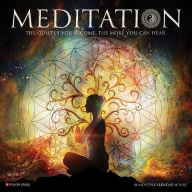 Meditation 2025 12 X 12 Wall Calendar-9781549243868