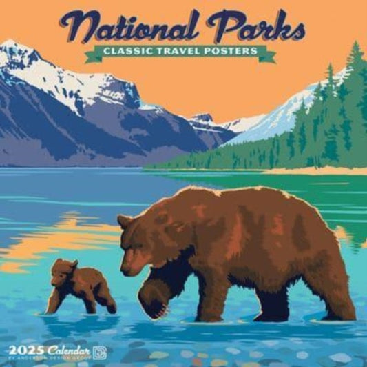 National Parks (Art) 2025 12 X 12 Wall Calendar-9781549244131