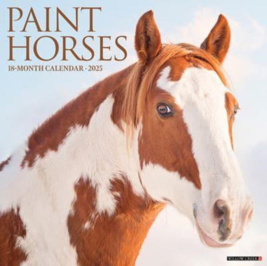 Paint Horses 2025 12 X 12 Wall Calendar-9781549244353