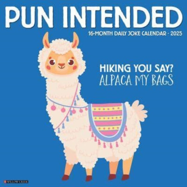 Pun Intended 2025 12 X 12 Wall Calendar-9781549244582