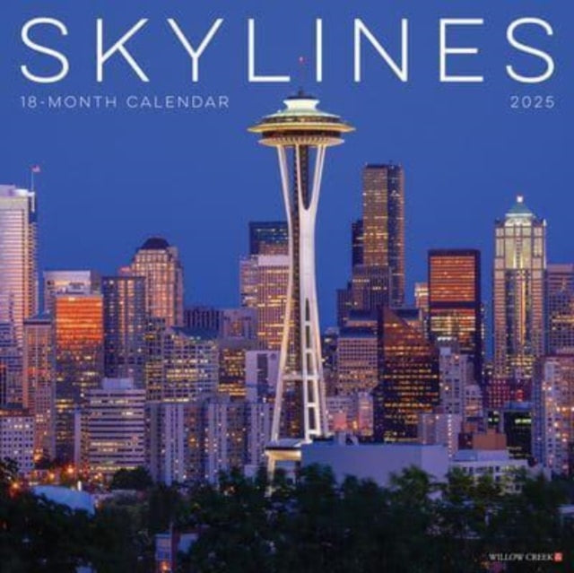 Skylines 2025 12 X 12 Wall Calendar-9781549244926